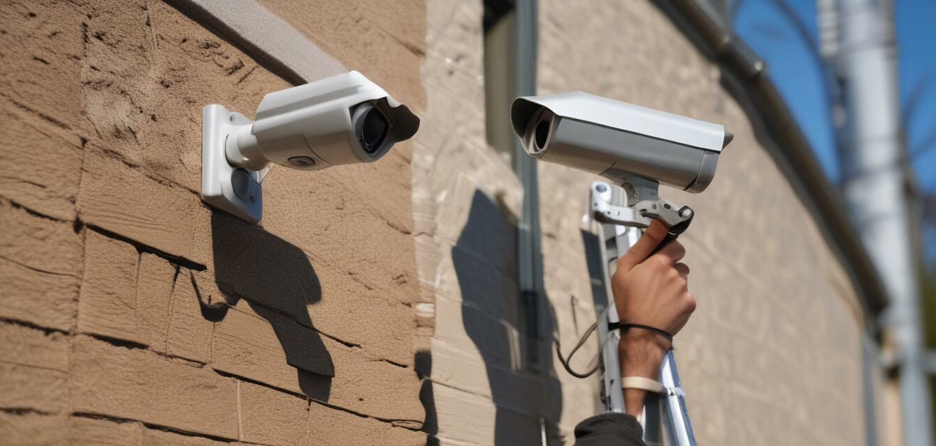 Outdoor Security Camera Installation